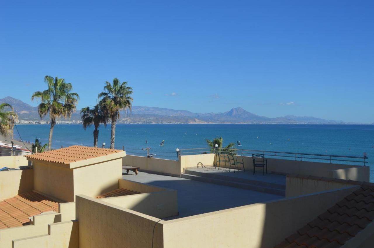Maravilloso Amanecer Cabo A Pie De Playa Y Mar En Roquetes Appartement Alicante