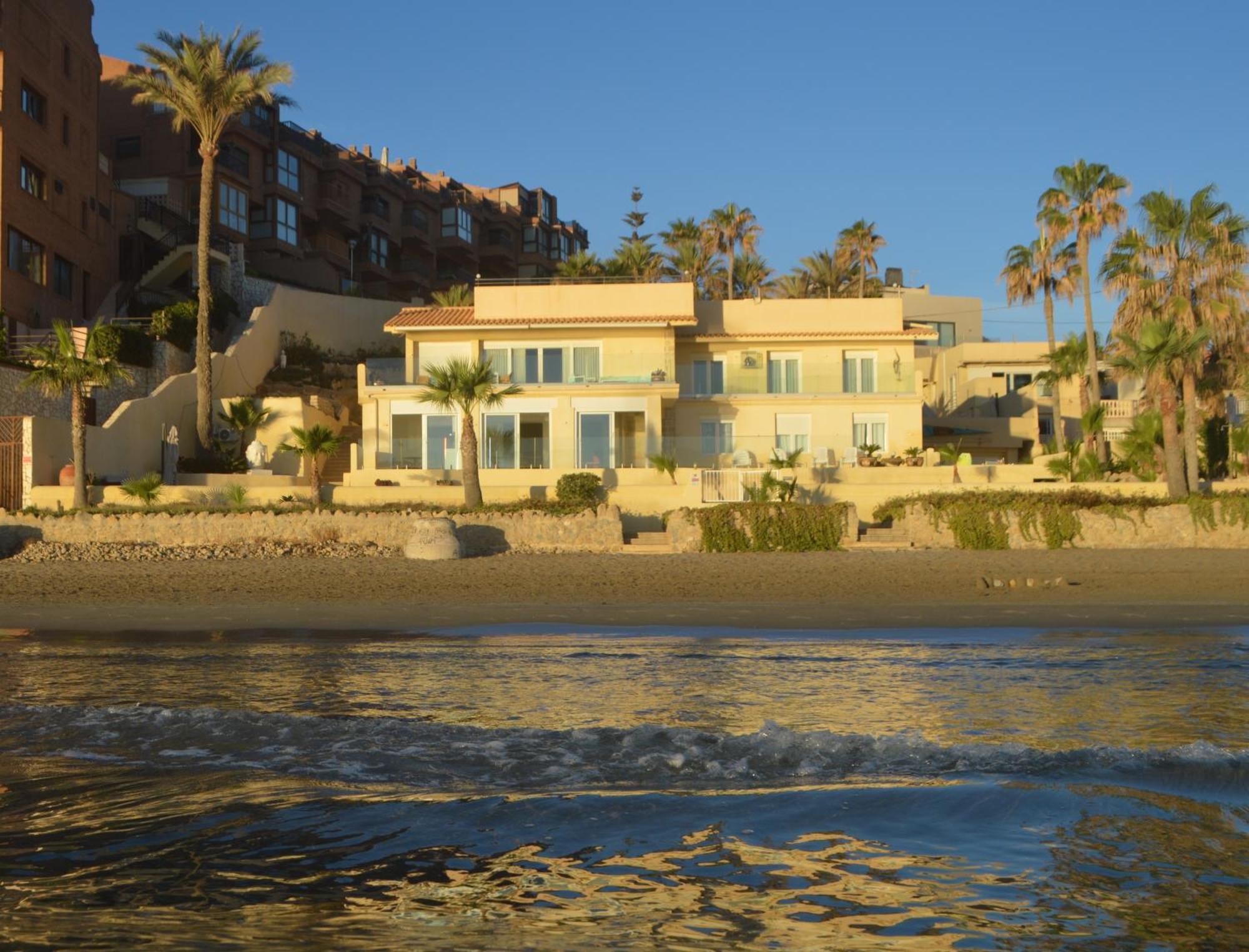 Maravilloso Amanecer Cabo A Pie De Playa Y Mar En Roquetes Apartamento Alicante